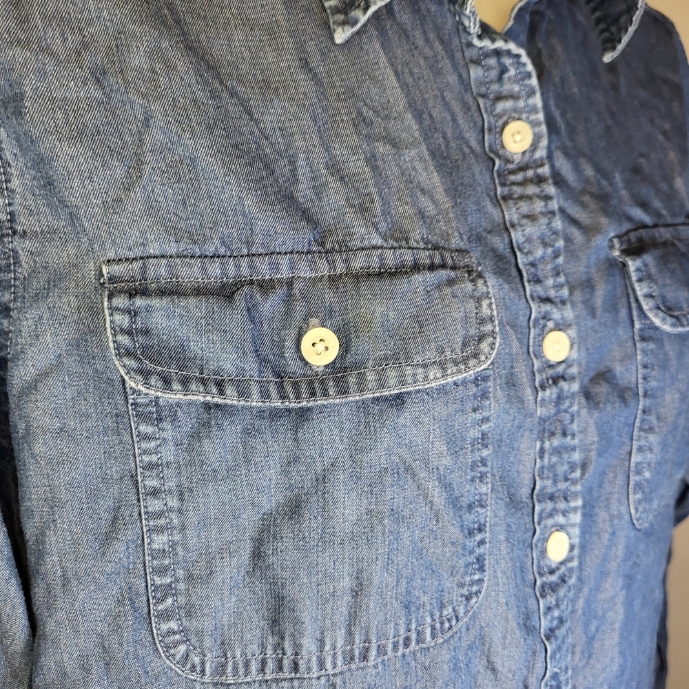 Pendleton Light Denim Jacket Size Large - image 3